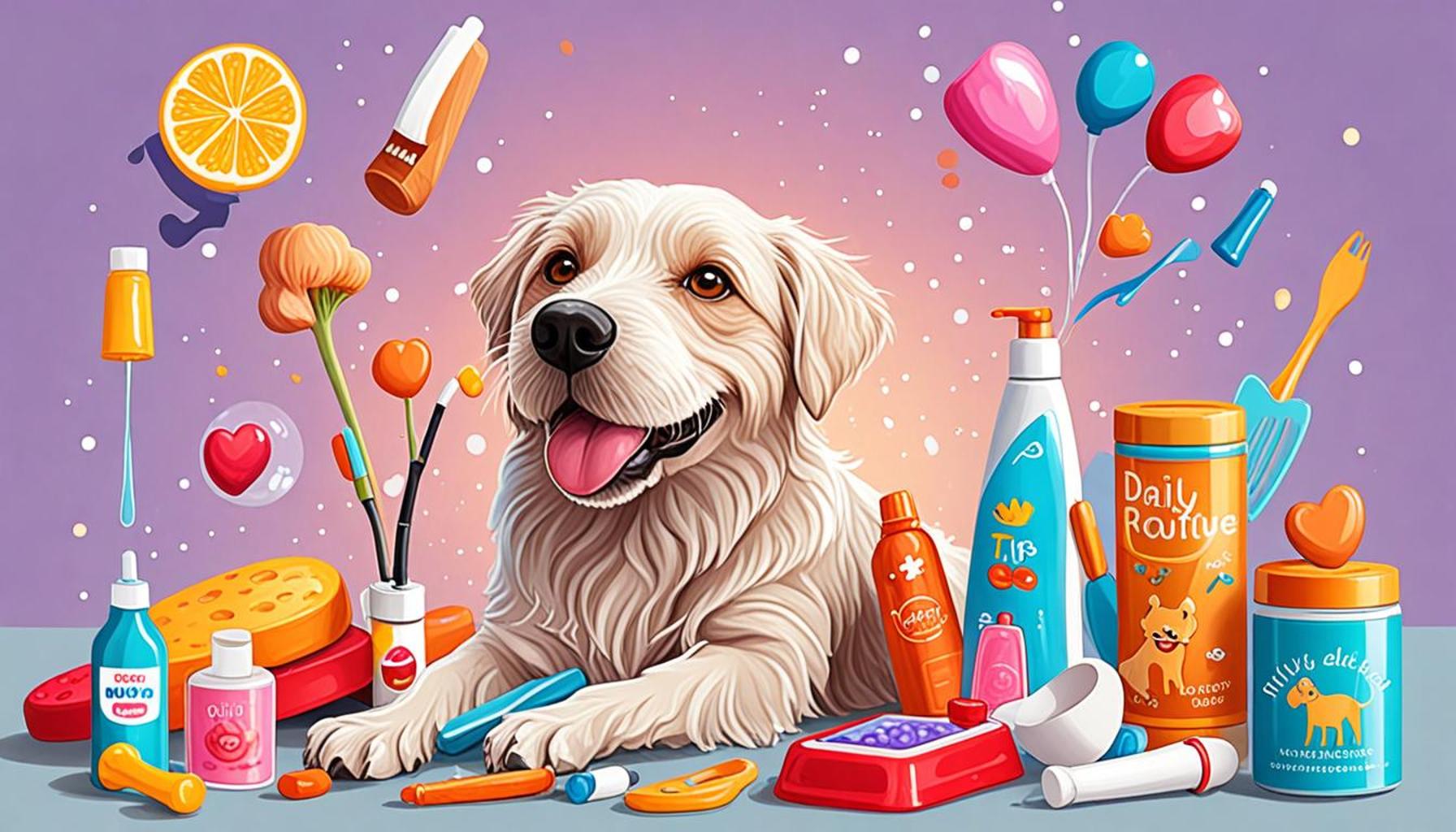 Tips for Establishing a Daily Care Routine for Senior Dogs