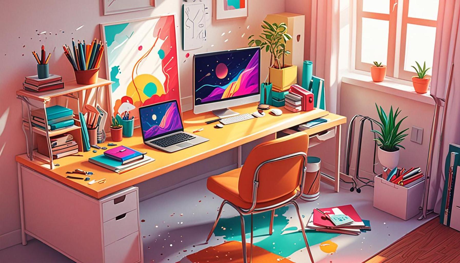 Spatial Efficiency in Study Environments: How Minimalism Can Improve Concentration