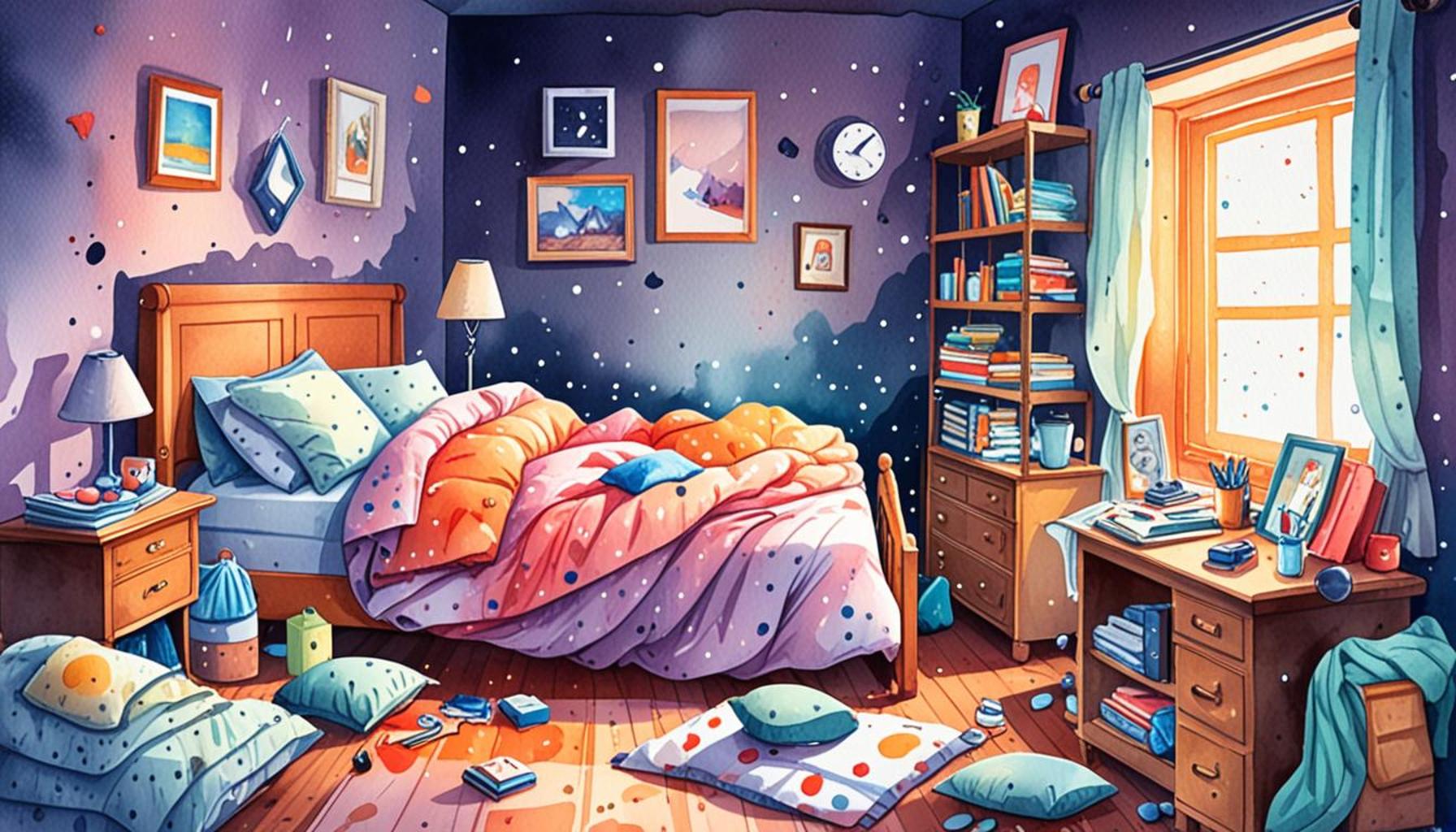 The influence of clutter control on sleep quality and nighttime routine